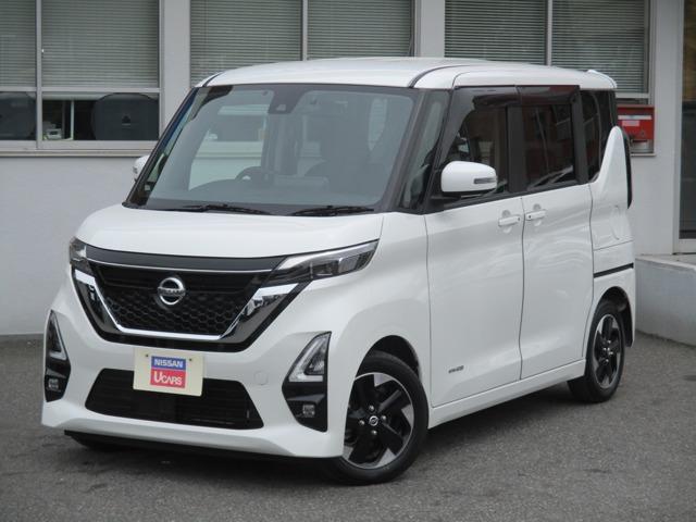 日産 ルークス ハイウェイスター　Ｘ　プロパイロットエディション　緊急ブレーキ　アラウンドビュ－　アダプティブクルーズ　Ｂカメラ　ＬＥＤヘッド　ＥＴＣ　レーンキープアシスト　定期点検記録簿　ドライブレコーダー　ナビＴＶ　ＡＡＣ　メモリナビ　ワンオーナ－　フルセグＴＶ