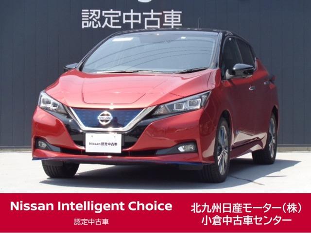 日産 リーフ ｅ＋　Ｇ　／プロパイロット／純正７インチナビ／全周囲カメラ／シートヒーター／ＥＴＣ／衝突被害軽減ブレーキ／横滑り防止装置／アクセル踏み間違い防止装置／障害物センサー