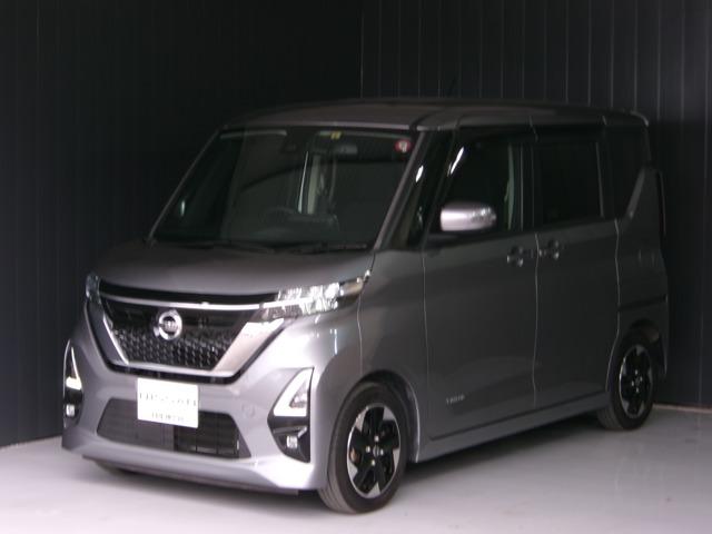 日産 ルークス ６６０　ハイウェイスターＸ　ＳＯＳコール　アラウンドビューモニター　サポカー　アラウンドビュ－　記録簿付き　スマートキープッシュスタート　ＬＥＤ　ＬＤＷ　ワンオーナー　ナビＴＶ　エアコン　バックカメラ　メモリーナビゲーション　イモビライザー　カーテンエアバック　ＡＢＳ