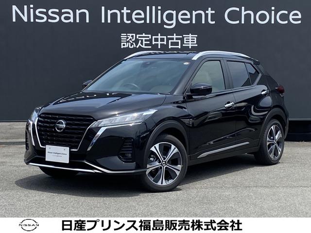 キックス(日産) １．２　Ｘ　ＦＯＵＲ　ツートーン　インテリアエディション（ｅ−ＰＯＷＥＲ）　４ＷＤ　純正ナビ 中古車画像