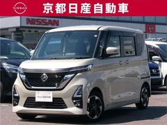 日産　ルークス　６６０　ハイウェイスターＸ　メモリーナビアラウンドビューモニ　サポカー