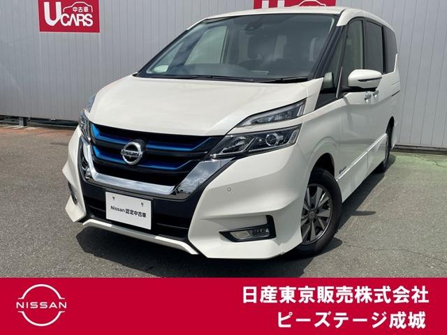 ｅ－ＰＯＷＥＲハイウェイスターＶ　プロパイロット　デカナビ　Ｗ電動ドア　エマージェンシーブレーキ　リアカメラ　ワンオ－ナ－車　寒冷地　カーテンエアバック　ＬＥＤヘッドランプ　メンテナンスノート　レーンキープ　ドラレコ付き　ＥＴＣ　盗難防止装置　メモリーナビ