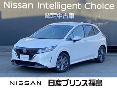 日産　ノート　１．２　Ｘ　試乗車　純正大画面ナビ