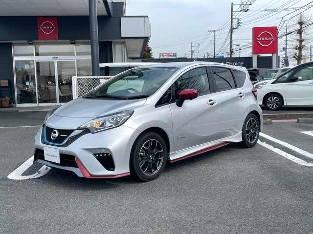ｅ－パワーニスモ　１．２　ｅ－ＰＯＷＥＲ　ＮＩＳＭＯ　アラウンドビュー　ＬＥＤライト　エマージェンシーブレーキ　車線逸脱警報　踏み間違い防止　アラウンドビューモニター　オートライト　ＬＥＤライト