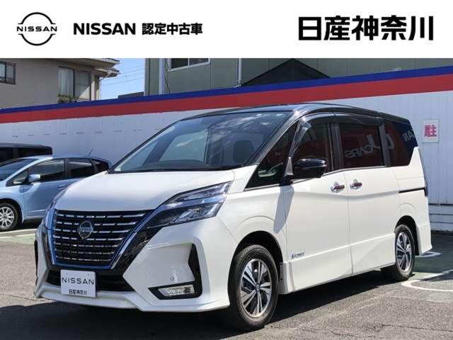 セレナ(日産) ｅ−ＰＯＷＥＲ　ハイウェイスター　Ｖ　前後ドライブレコーダー　・日産メモリーナビ・アラウンドビューモ 中古車画像