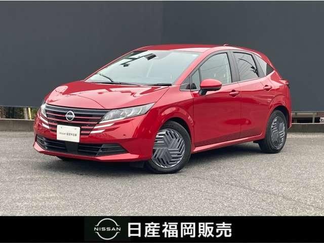 ノート(日産) １．２　Ｘ　試乗車ＵＰ　ｉ−ｓｔｏｐ　軽減ブレーキ　インテリキー　車線逸脱 中古車画像