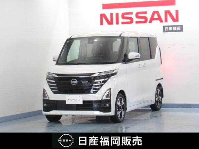 ハイウェイスターＧターボ　試乗車ＵＰ／９インチナビ／アラビュ　踏み間違い防止　禁煙　３６０°カメラ　車線逸脱警報　ワンオーナー　ＬＥＤヘッドランプ　アイドリングストップ　記録簿　スマートキー　バックモニター　アルミホイール　サイドエアバッグ　オートエアコン