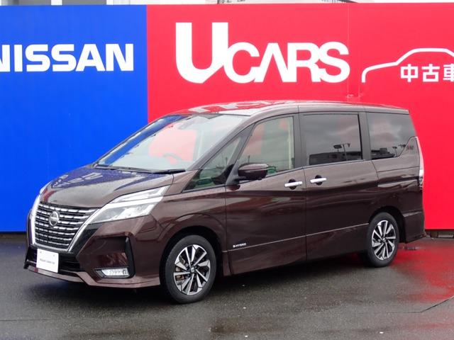 ２．０　ハイウェイスター　Ｖ　両側オートスライドドア　後席モニター　全周カメラ　衝突被害軽減ブレ－キ　ワンオーナー　車線逸脱防止　禁煙　Ｗ電動ドア　後カメラ　クルーズコントロール　ＬＥＤ　サイドカメラ　インテリキー　パワステ　ＥＴＣ付　メモリーナビ　盗難防止装置
