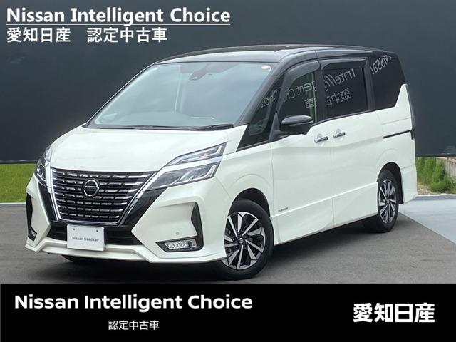 ２．０　ハイウェイスター　Ｖ　プロパイロット　全周囲カメラ　全周カメラ　衝突被害軽減ブレ－キ　アダプティブクルーズコントロール　ワンオーナー　車線逸脱防止　Ｗ電動ドア　後カメラ　ＬＥＤ　サイドカメラ　アイスト　インテリキー　パワステ　ＥＴＣ付　メモリーナビ