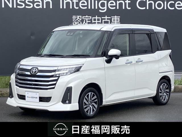 １．０　カスタムＧ　ワンオーナー９ｉｎナビ　シートヒーター　アラウンドモニター　両側電動スライドドア　衝突軽減ブレーキ　サイドモニター　車線逸脱警報　バックモニター付き　アイドルストップ　デュアルエアバック　ＬＥＤヘッド　ＥＴＣ　踏み間違い防止機能