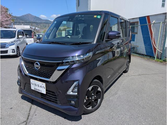 ６６０　ハイウェイスターＸ　両側オートスライドドア　サポカーＳ　アラウンドビューカメラ　ＬＥＤランプ　インテリキー　ワンオーナー　イモビライザー　バックモニター　レーンキープ　ナビＴＶ　エアコン　アルミホイール　ワンセグＴＶ　左右エアバッグ　点検記録簿