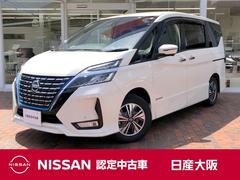 日産　セレナ　１．２ｅ−ＰＯＷＥＲハイウェイスターＶ　両側電動スライドドア　☆衝突被害軽減ブレーキ☆踏み間違い防止アシスト☆前方衝突予測警報☆９インチ大画面ナビ☆Ｂｌｕｅｔｏｏｔｈ☆フルセグＴＶ☆アラウンドビューモニター☆ＬＥＤヘッドライト☆ハイビームアシスト☆ＥＴＣ☆