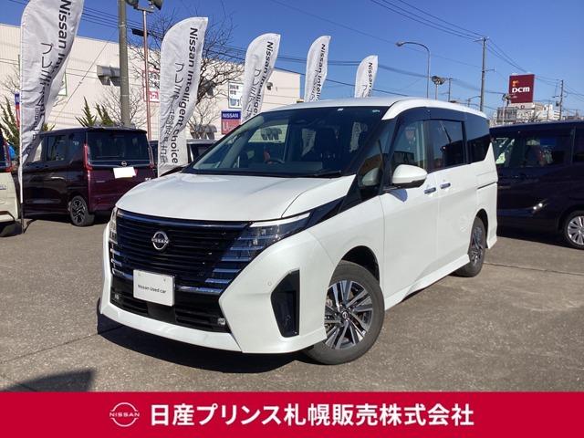 ２．０　ハイウェイスターＶ　４ＷＤ　セカンドモニター　リモコンスターター　両側パワースライドドア　バックモニター　レーンキープアシスト　アラウンドビューモニター　ＬＥＤヘッドライト　４ＷＤ　ＥＴＣ　１オーナー　寒冷地仕様　メモリーナビゲーション　アルミ　インテリキー