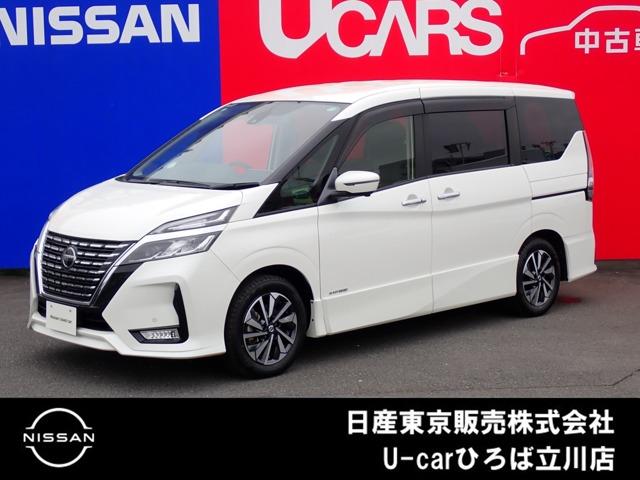 ２．０　ハイウェイスター　Ｖ　両側オートスライドドア　後席モニター　アラウンドビュ－モニター　レーダーブレーキサポート　サイドモニター　ハンズフリー両側電動ドア　ワンオ－ナ－車　禁煙　バックモニター　レーンアシスト　ＡＣＣ　ＥＴＣ装備　アルミホイール　イモビライザー
