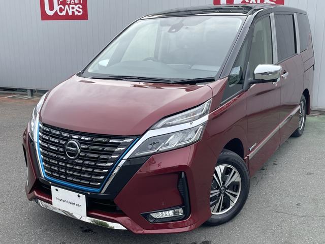 セレナ(日産) ｅ−ＰＯＷＥＲハイウェイスターＶプロパイロット　純正デカナビ　Ｗパワースライドドア　インテリジェントセーフティ　リヤカメラ　１オナ車　追従クルーズ 中古車画像
