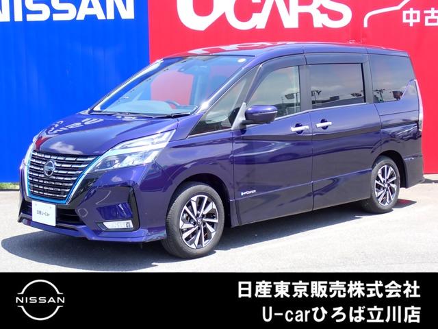 １．２　ｅ－ＰＯＷＥＲ　ハイウェイスター　Ｖ　両側オートスライドドア　後席モニター　Ｗパワースライドドア　インテリジェントセーフティ　リヤカメラ　１オナ車　追従クルーズ　インテリジェントキ　禁煙　ＬＥＤヘッドライト　ＥＴＣ付き　メモリナビ　車線逸脱センサー　イモビ　ドライブレコーダー
