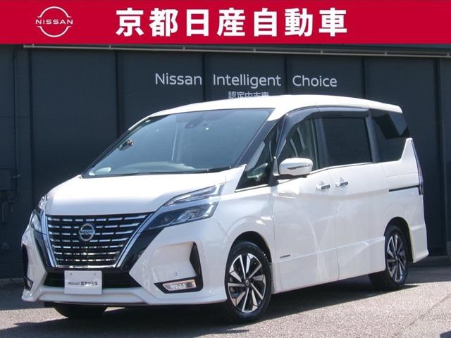 ２．０　ハイウェイスター　Ｖ　後席モニター・ナビ・全周囲カメラ付き　アラウンドビュ－モニター　レーダーブレーキサポート　サイドモニター　ハンズフリー両側電動ドア　ワンオ－ナ－車　バックモニター　レーンアシスト　ＡＣＣ　ＥＴＣ装備　アルミホイール　イモビライザー　ＡＢＳ