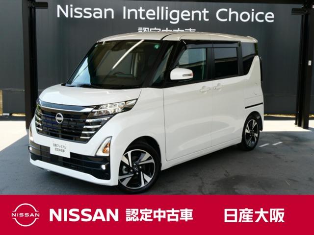 日産 ルークス ６６０　ハイウェイスターＧターボ　純正前室内後方ドライブレコーダー　ＬＥＤ