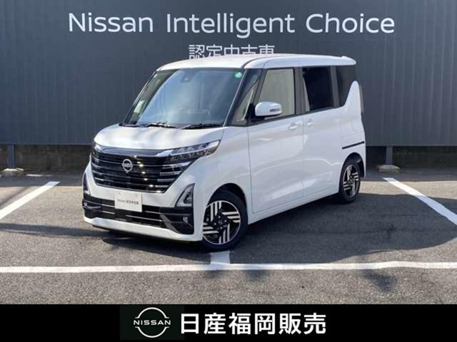 日産 ルークス ６６０　ハイウェイスターＸ　純正メモリーナビ　ＳＯＳコール