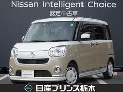ダイハツ　ムーヴキャンバス　Ｘブラックインテリアリミテッド　ＳＡＩＩＩ　メモリーナビ　フルセグＴＶ