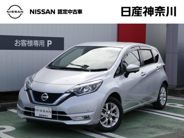 ノート １．２　ｅ－ＰＯＷＥＲ　Ｘ　Ｖセレクション　運転席助手席エアバック　エアバッグ　衝突被害軽減装置　イモビライザー　パワーウインドウ　レーンアシスト　アルミホイール　フルオートエアコン　Ｂカメラ　アイドリングストップ　ＡＢＳ　パワーステアリング（1枚目）