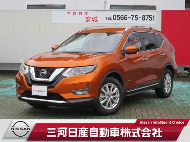 エクストレイル ２．０　２０Ｘｉ　ハイブリッド　レザーエディション　４ＷＤ　本革パワーシート　純正大画面ナビ　運転支（1枚目）