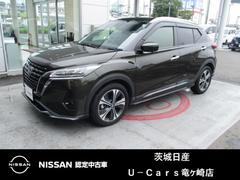 キックス 1.2 X (e-POWER) プロパイロット 純正ナビ ナビ&TV 追従クルコン スマートキー LEDヘッド レーンアシスト パワーステアリング 盗難防止システム ドライブレコーダー ETC メモリーナビ アルミ AAC キーレス パワーウィンドウ ABS 中古車画像