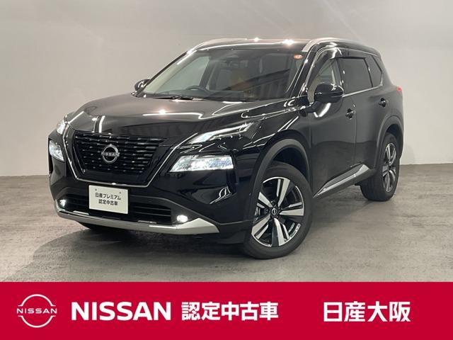 エクストレイル １．５　Ｇ　ｅ－４ＯＲＣＥ　４ＷＤ　パークアシスト　ＬＥＤヘッドランプ　ナビＴＶ　スマートキー　レーダークルーズ　ＬＫＡ　キーフリー　ＥＴＣ　４ＷＤ　アルミホイール　メモリーナビ　記録簿　ドライブレコーダー　バックカメラ　サイドカメラ（1枚目）