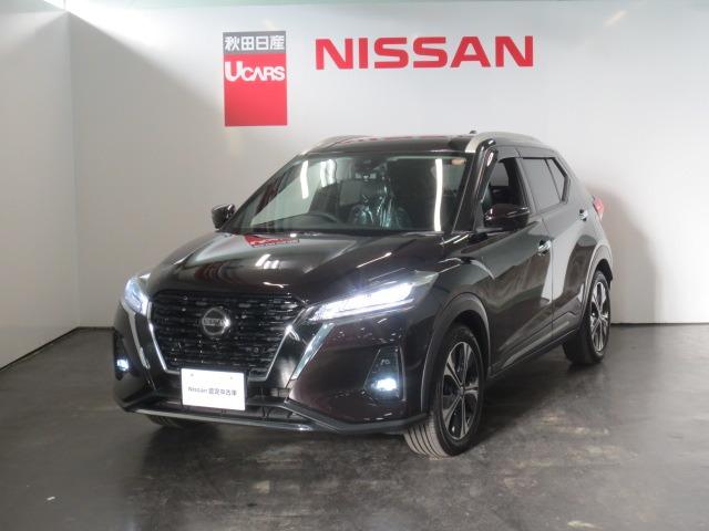 キックス １．２　Ｘ　（ｅ－ＰＯＷＥＲ）　純正メモリーナビ・ＴＶ・アラウンドビューモ　ナビ＆ＴＶ　ワンオ－ナ－車　追従クルコン　スマートキー　ＬＥＤヘッド　パワーステアリング　盗難防止システム　ドライブレコーダー　ＥＴＣ　メモリーナビ　アルミ　ＡＡＣ　キーレス　パワーウィンドウ　ＡＢＳ（1枚目）