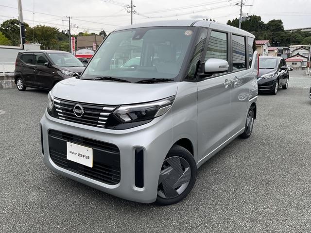 ルークス Ｘ　純正Ｍナビ　ＭＭ２２３Ｄ－Ｌ　ＥＴＣ　左オートスライド　アイドルストップ　衝突被害軽減ブレーキ　アラウンドビュー　インテリキー（1枚目）
