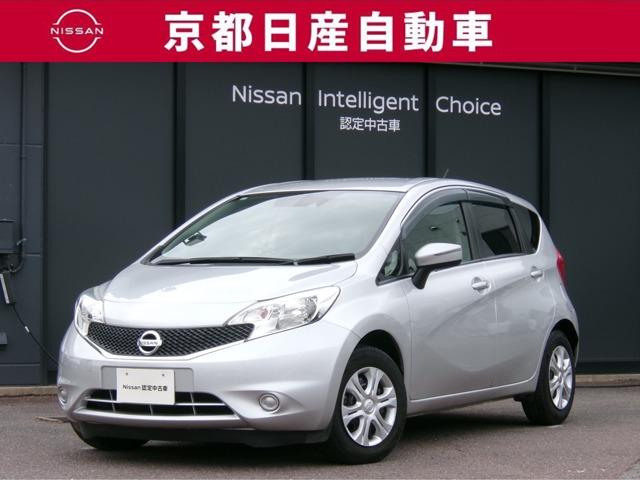 ノート １．２　Ｘ　被害軽減ブレーキＣＤＦＭチューナー　レーダーブレーキサポート　１オーナー車　スマトキー　セキュリティーアラーム　キーレス　運転席助手席エアバッグ　エアコン　パワーウィンドウ　パワーステアリング　レーンアシスト　ＡＢＳ　運転席エアバック（1枚目）