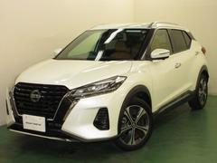 キックス 1.2 X ツートーン インテリアエディション (e-POWER) 全周囲カメラ・衝突軽減ブレーキ搭載 エマージェンシーB アラウンドモニター Rカメラ LED エアコン ドラレコ スマートキー ETC メモリーナビ サイドエアバック AW キーレス アイドリングストップ ワンセグTV ナビTV ABS 中古車画像