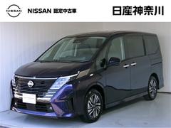 セレナ 1.4 e-POWER ルキシオン インテリジェントエマージェンシーブレーキ アラウンドビュー LEDヘッドランプ 禁煙 ドライブレコーダー  ワンオーナー パーキングアシスト ETC アルミホイール メモリーナビ 中古車画像