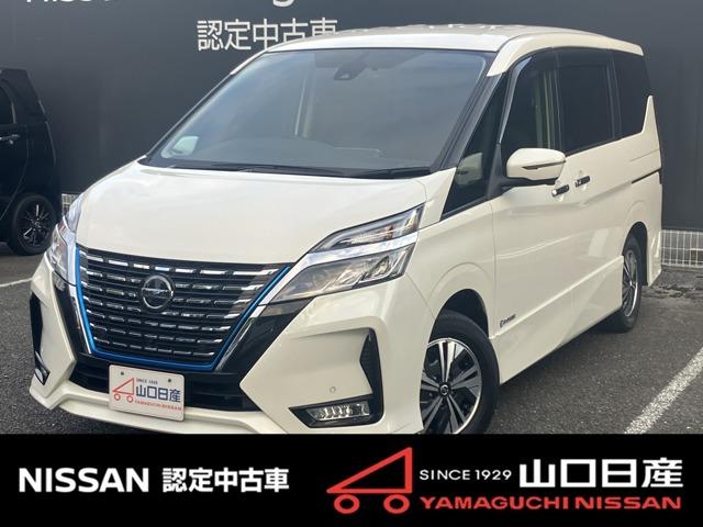 セレナ(日産) 1.2 e−POWER ハイウェイスター V 前後ドラレコ 360°カメラ エマジェンシーブレーキ 1オナ パーキングアシスト スマキー バックカメラ LED レーンアシスト 点検記録簿付 ETC ドラレコ Aストップ サイドカーテンエアバック アルミホイール 中古車画像