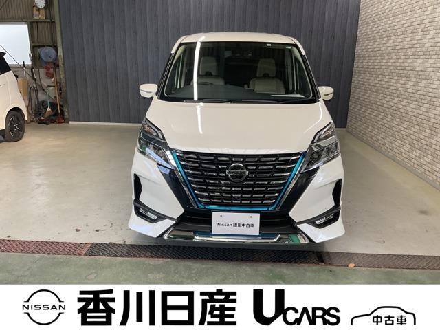 セレナ(日産) 1.2 e−POWER ハイウェイスター V シートヒーター・プロパイロット・ナビTV 360°カメラ エマジェンシーブレーキ 1オナ スマキー バックカメラ LED レーンアシスト 点検記録簿付 ETC Aストップ イモビ フルオートエアコン アルミホイール エアバック メモリーナビ 中古車画像