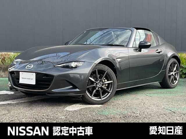 ロードスターＲＦ(マツダ) ２．０　ＲＳ　６速ＭＴ／レカロシート／シートヒーター／ＢＯＳＥサ　ＬＥＤランプ　ＥＴＣ車載器　Ｉストップ　キーレス　フルオートエアコン　アルミホイール　記録簿　ＴＶナビ　メモリーナビ　バックカメ　車線逸脱警告　Ｓキー 中古車画像