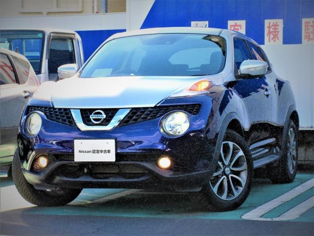 ジューク(日産) １．６　１６ＧＴ　ＦＯＵＲ　ドレスアップ　４ＷＤ　メモリ−ナビ　インタ−ク−ラ−付タ−ボ 中古車画像
