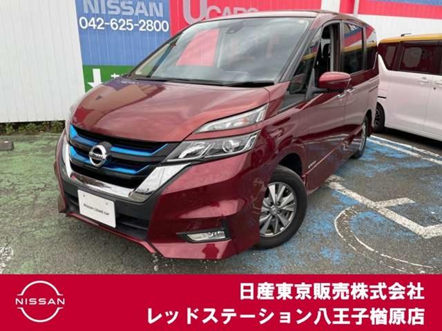 セレナ 1.2 e-POWER ハイウェイスター V 純正ナビTV プロパイロット 360°カメラ エマジェンシーブレーキ パーキングアシスト 寒冷地仕様 スマキー バックカメラ LED レーンアシスト 点検記録簿付 ETC ドラレコ イモビ サイドカーテンエアバック アルミホイール(1枚目)