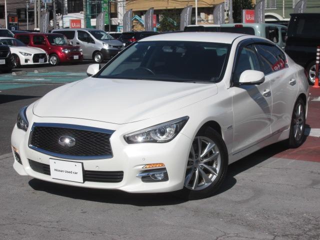 スカイライン(日産) ３．５　３５０ＧＴ　ハイブリッド　メーカーナビ・ＴＶ　アラウンドビューＭ　ＥＴＣ 中古車画像
