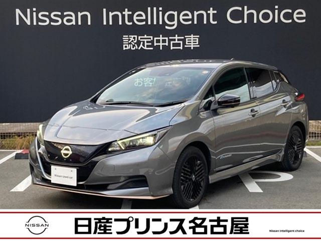 リーフ(日産) Ｘ　Ｖセレクション　９０周年記念車　寒冷地仕様　プロパイロット　メーカーナビ　寒冷地仕様　試乗車ＵＰ　全方位カメラ　ＬＥＤヘッドライト　インテリキー　レーンキープ　踏み間違い防止　ＥＴＣ　禁煙車　サイドカーテンエアバック　Ｂカメラ　ナビＴＶ 中古車画像
