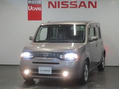 キューブ 1.5 15X FOUR Vセレクション 4WD スマキー フルオートエアコン ETC キーレス 盗難防止システム ABS パワーウィンドウ パワステ 切替4WD 中古車画像