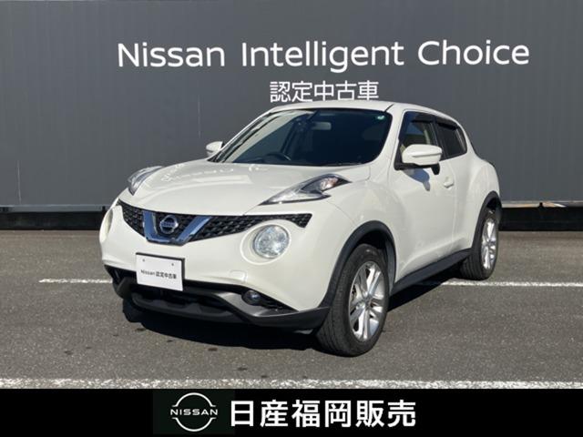 ジューク(日産) １．５　１５ＲＸ　メモリーナビ　バックカメラ　インテリキー　Ｗエアバッグ　定期点検記録簿　アルミホイール　キーフリーシステム　ナビＴＶ　メモリーナビ　パワーウィンドウ　パワーステアリング　ＡＢＳ　ドライブレコーダー　運転席エアバッグ　ワンセグ　リヤカメラ 中古車画像
