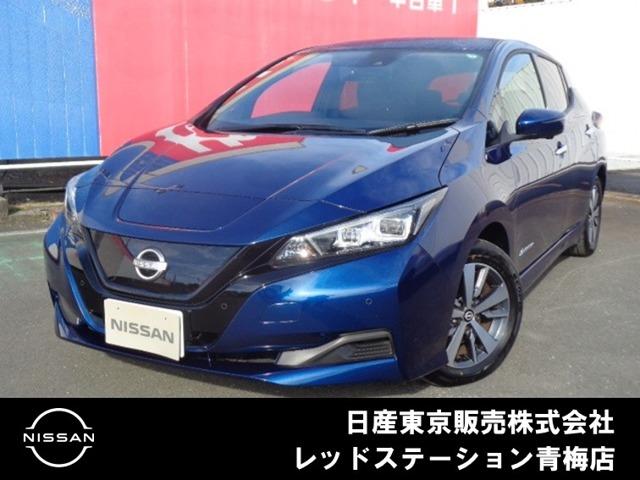 リーフ(日産) Ｘ　レーンアシスト　ＬＥＤ　Ｂカメラ　イモビライザー　ドラレコ　クルコン　メモリーナビ　パワーウィンドウ　オートエアコン　Ｗエアバッグ　ＡＷ　サイドエアバッグ　エアバッグ　ワンオーナー　ナビＴＶ　記録簿 中古車画像