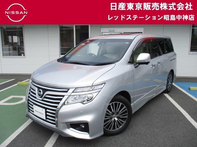 エルグランド(日産) ３．５　ＶＩＰ　本革シート　シートヒーター　純正ＨＤＤナビ　クルコン　スマートキー　サンルーフ　両側パワースライドドア　ＨＤＤナビ　ＬＥＤヘッドランプ　プリクラッシュ　３６０度カメラ 中古車画像