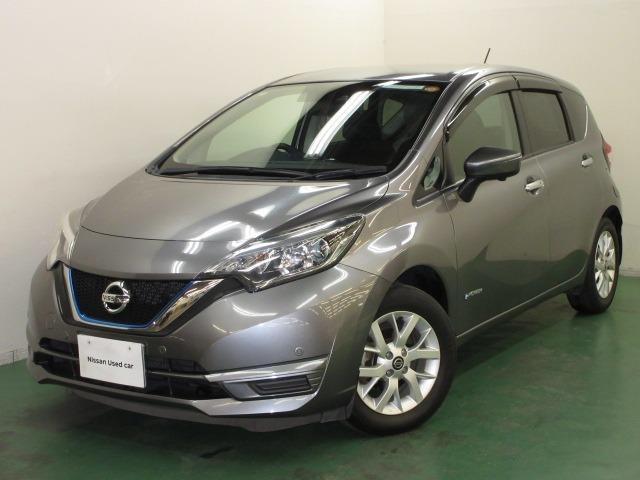 ノート(日産) １．２　ｅ−ＰＯＷＥＲ　Ｘ　エマージェンシーブレーキ・全周囲カメラ付　３６０°カメラ　Ｒカメラ　運転席助手席エアバック　レーンキープ　ＡＵＴＯエアコン　盗難防止システム　ナビＴＶ　ＡＷ　サイドカメラ　運転席エアバッグ　キーレスエントリー　アイドリングストップ　パワステ 中古車画像