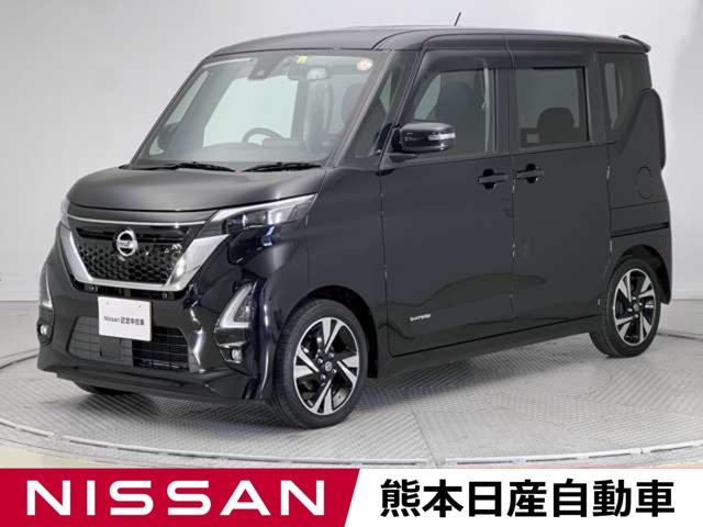 ルークス(日産) ６６０　ハイウェイスターＸ　プロパイロット　エディション　ＥＴＣ　前後ドラレコ　両側電動スライドドア　デ　左右パワースライドドア　アイドリング　イモビ　助手席エアバッグ　衝突軽減ブレーキ　ＰＷ　ＬＥＤヘッドライト　ＬＤＷ　スマートキー　ＥＴＣ　ドライブレコーダー　バックカメラ　ＰＳ　ＡＡＣ　アルミホイール 中古車画像