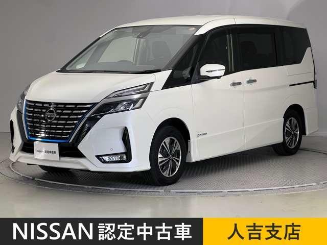 セレナ(日産) １．２　ｅ−ＰＯＷＥＲ　ハイウェイスター　Ｖ　後席モニター　ドラレコ　ＥＴＣ　両側電動スライ　エマジェンシーブレーキ　ナビ　ＥＴＣ　ドラレコ　サイドカーテンエアバック　フルオートエアコン　アルミホイール　エアバック　メモリーナビ　キーフリー　ＡＢＳ　パワステ　パワーウィンドウ　Ｗエアバック 中古車画像