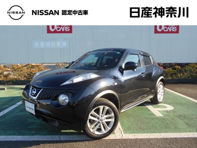 ジューク(日産) １．５　１５ＲＸ　バックモニター　メーカーオプションナビ　Ｗエアバッグ　定期点検記録簿　ＥＴＣ付　アルミホイール　キーフリーシステム　ワンオーナー車　ナビＴＶ　メモリーナビ　パワーウィンドウ　パワーステアリング　ＡＢＳ　運転席エアバッグ　ワンセグ　リヤカメラ 中古車画像