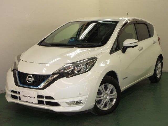 ノート(日産) １．２　ｅ−ＰＯＷＥＲ　Ｘ　３６０°カメラ　Ｒカメラ　運転席助手席エアバック　レーンキープ　ＡＵＴＯエアコン　盗難防止システム　ナビＴＶ　サイドカメラ　運転席エアバッグ　キーレスエントリー　ドラレコ　アイドリングストップ　ＡＢＳ 中古車画像