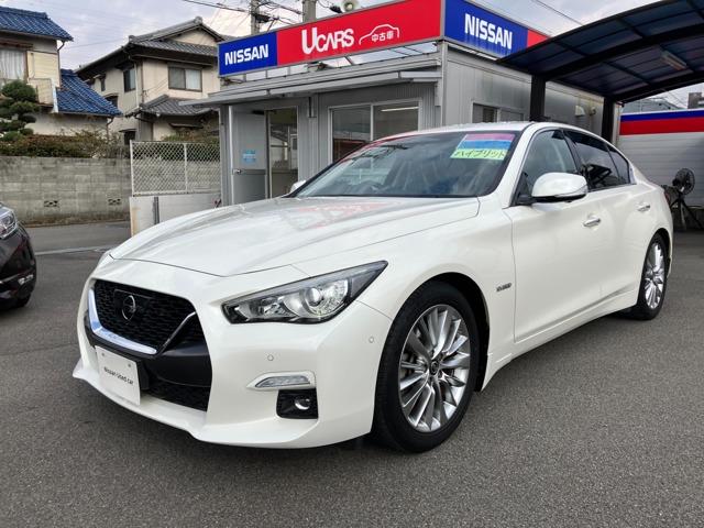 スカイライン(日産) ３．５　ハイブリッド　ＧＴ　タイプＰ　電動パワーシート／ＥＴＣ／シートヒータ 中古車画像